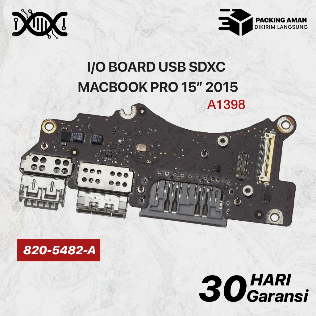 I/O Board HDMI,SD,USB Connector Macbook Pro Retina 15" A1398 mid 2015