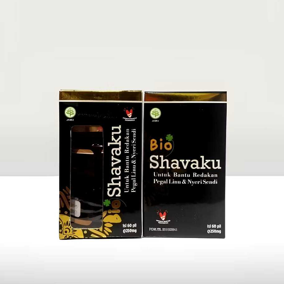 1 botol isi 30 butir Bio shafaku BioShavaku atasi nyeri sendi dan asam urat
