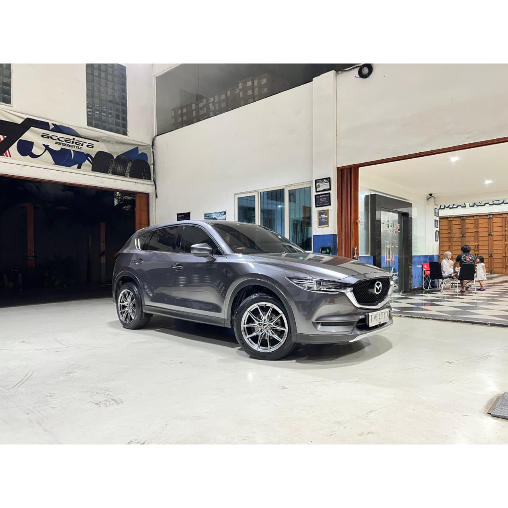 paket ganteng velg hsr wurzburg ring 19 plus ban accelera 255 50 ring 19 untuk mobil mazda