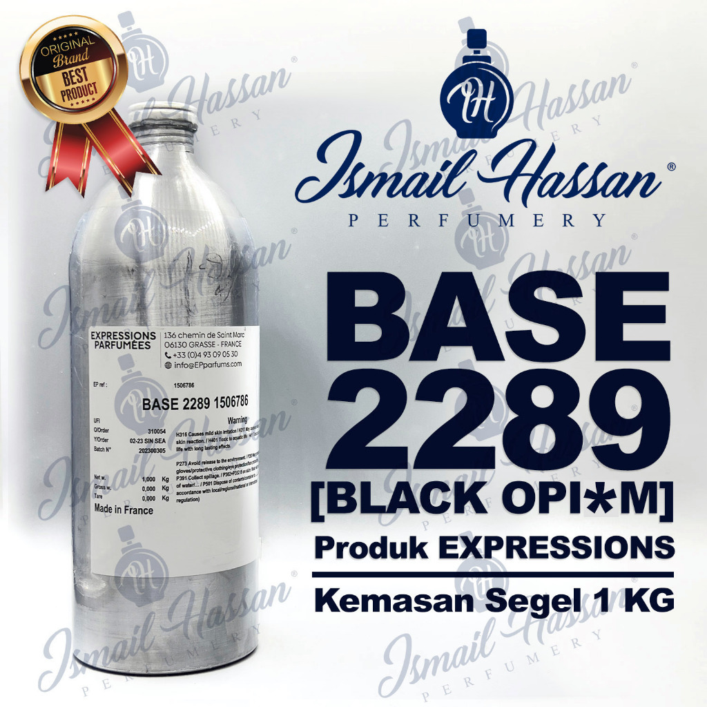 Bibit/Biang Parfum Base 2289/Opium Produk EXPRESSION PARFUMEES Packing Segel 1Kg