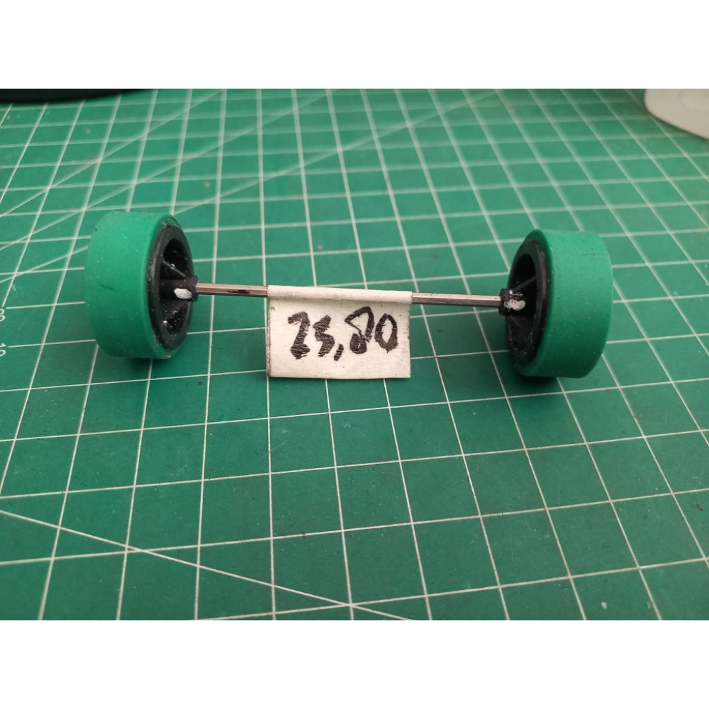 Ban Bubut Tamiya Balance Hijau / Green Original Side Damper / Bmax Velg Small Carbon Original AS JY 