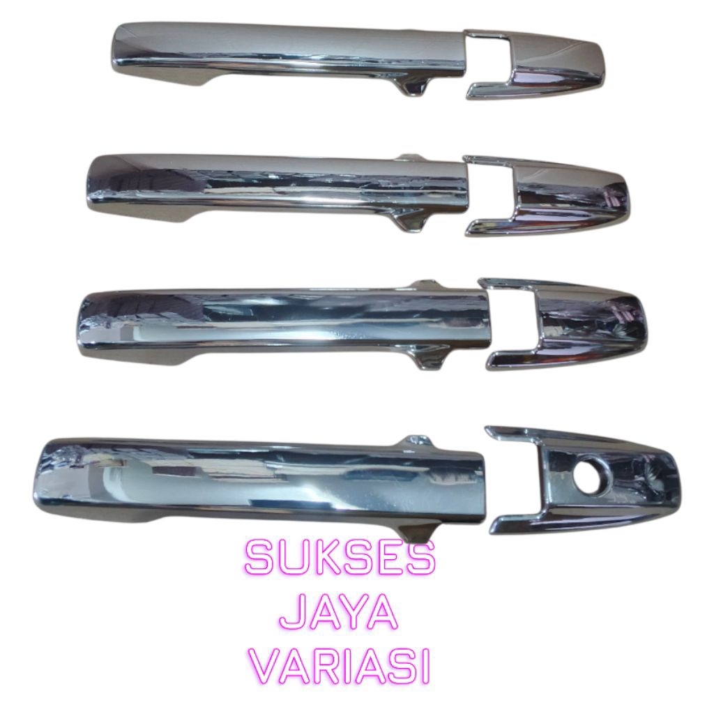 COVER HANDLE PINTU MOBIL HONDA BRIO CHROME