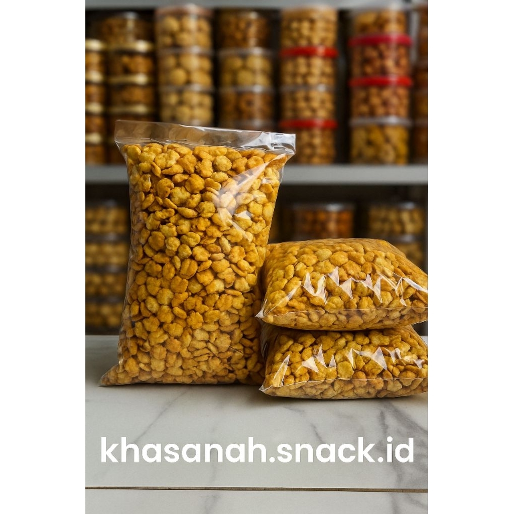 Emping Senggol/Ketul Rasa Gurih Asin 1kg Matang, Ceplis Gurih asin