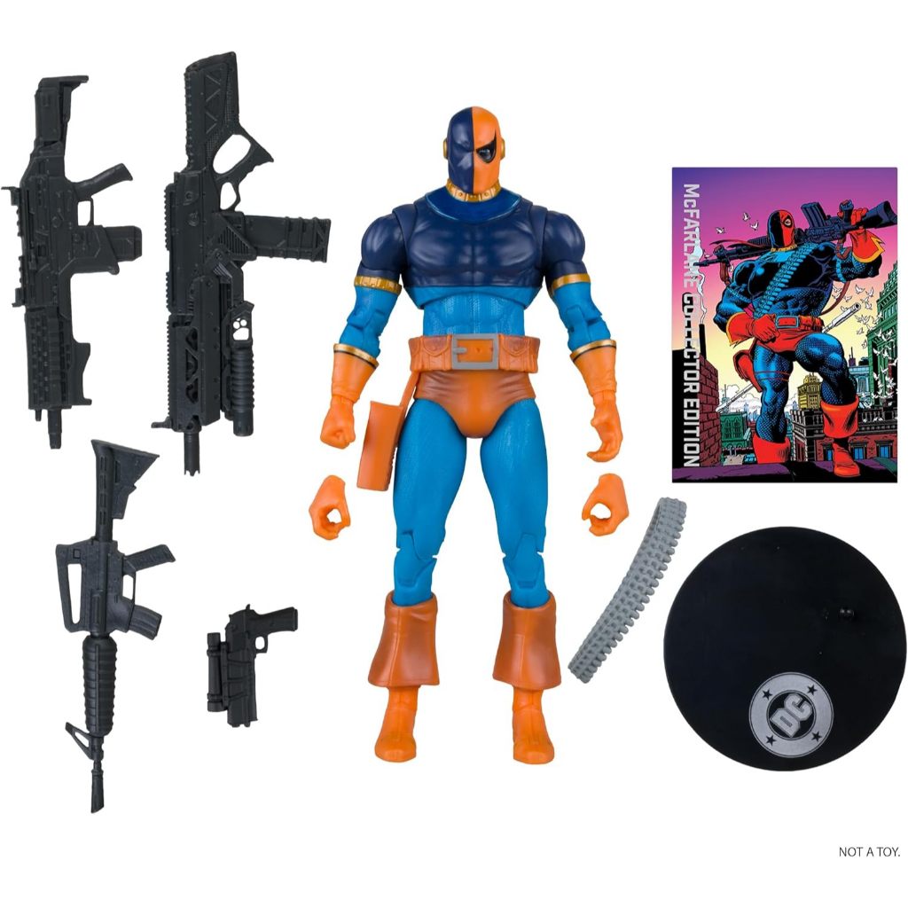 MCFARLANE TOYS- DC MULTIVERSE DEATHSTROKE (DEATHSTROKE THE TERMINATOR) 7IN ACTION FIGURE MCFARLANE