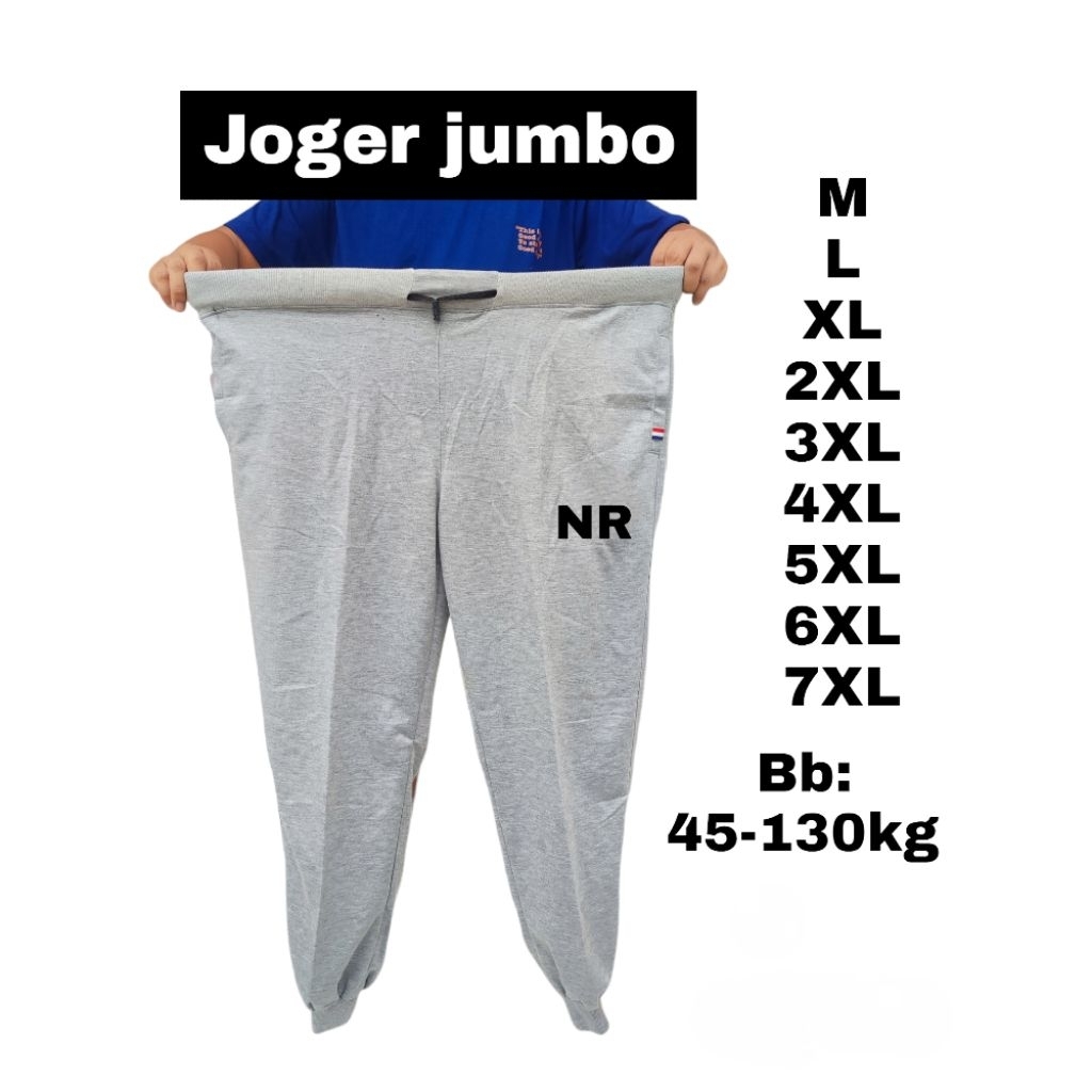 celana training joger jumbo XXXL-XXXXL-XXXXXL// celana joger panjang pria dan wanita// celana joger 