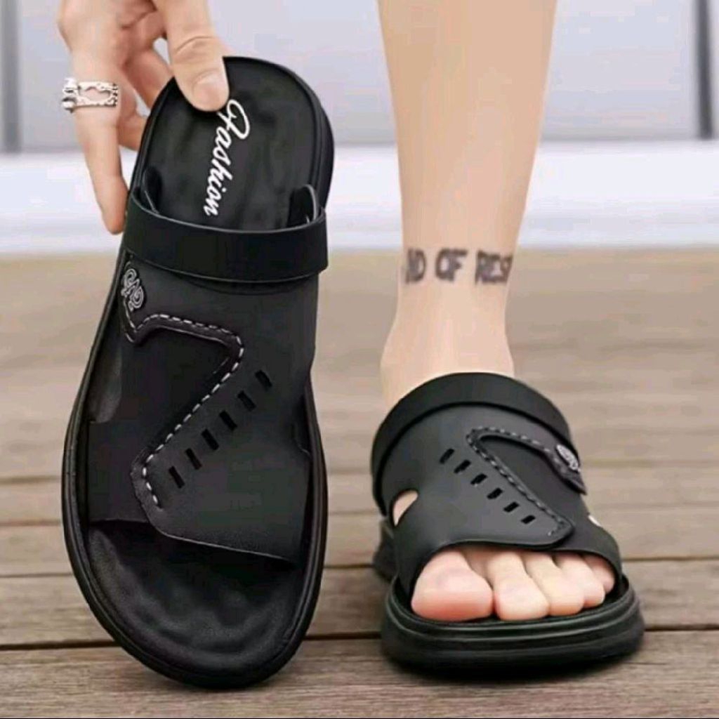sandal karet pria selop sandal castil casual original 100%