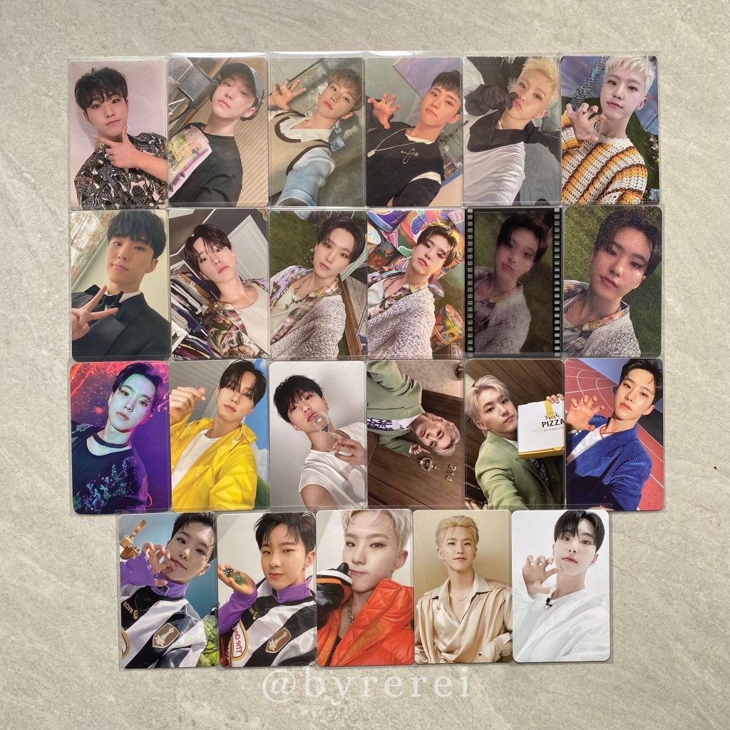 Hoshi Seventeen Official Photocard PC An Ode Semicolon FML Sector 17 BSS Second Wind Seventeenth hea