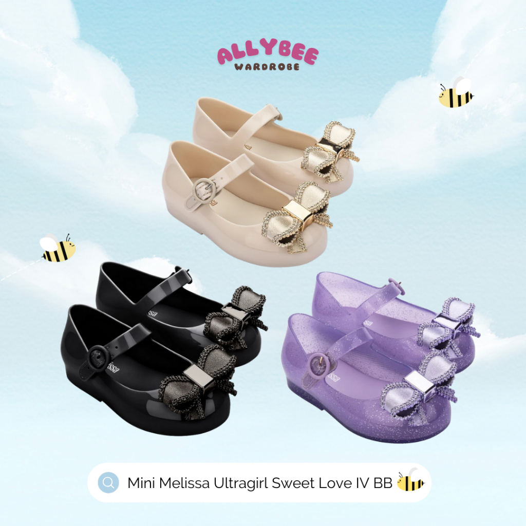 Sepatu Sandal Anak Perempuan Mini Melissa Sweet Love IV BB