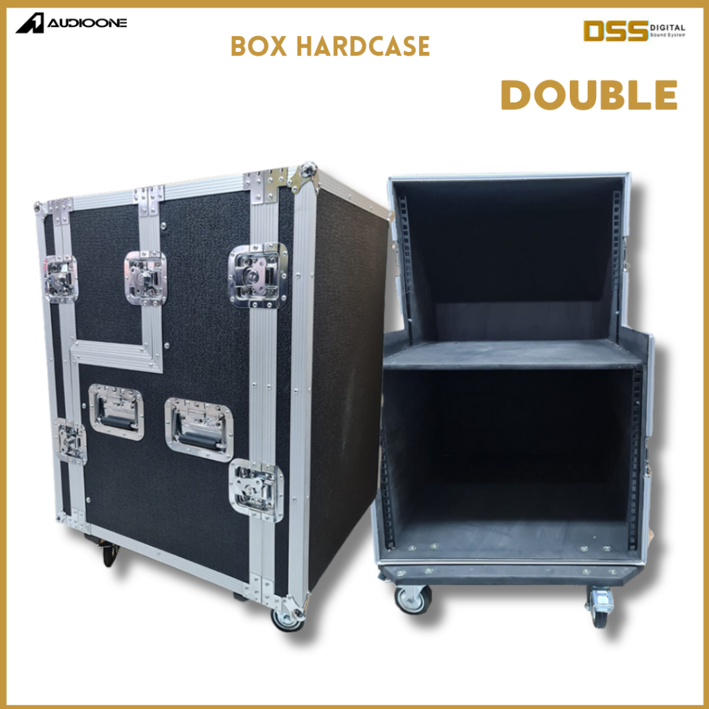Box Hardcase Power hardcase ukuran 8 U Double  Hardcase Aksesoris - digital sound system - dss