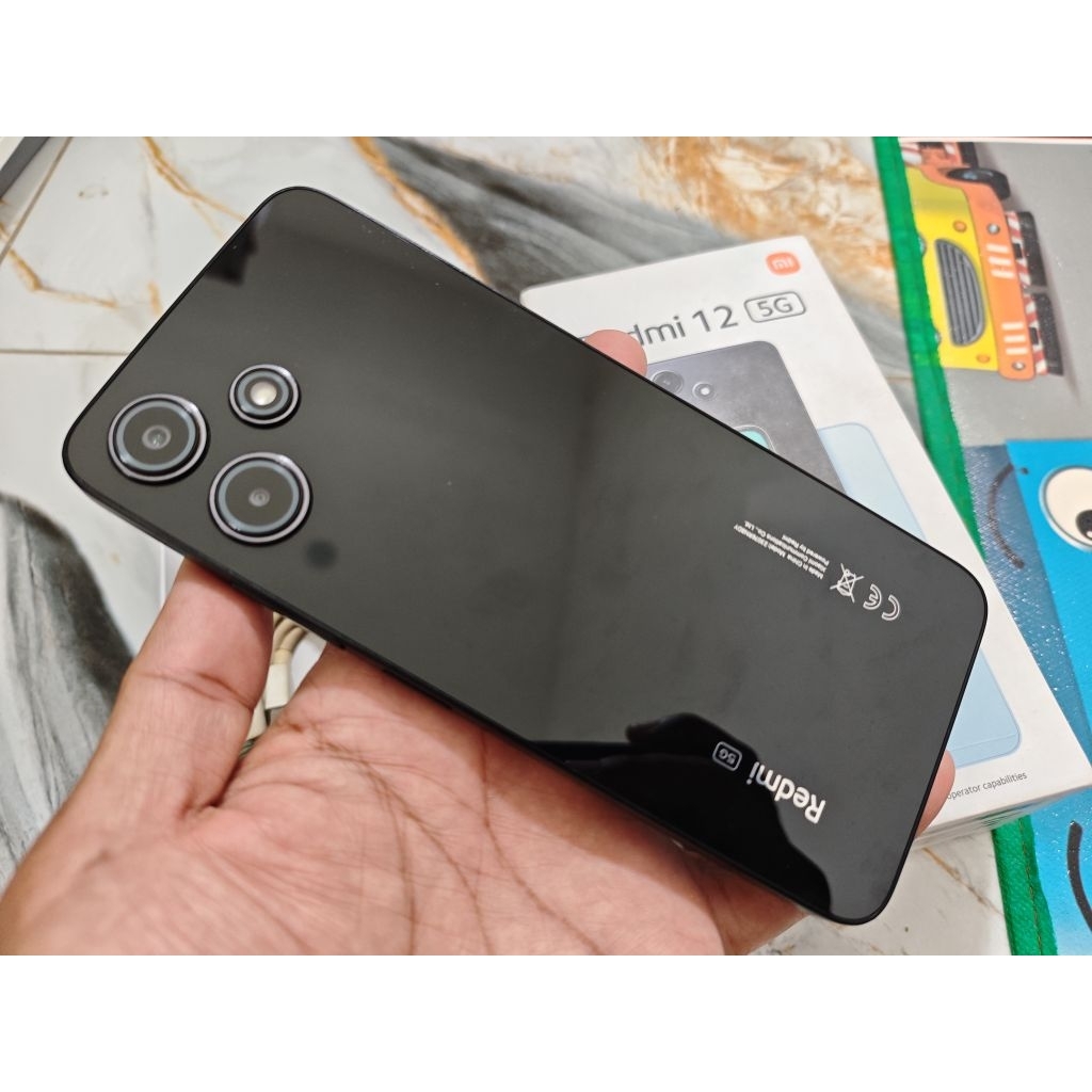 SECOND XIAOMI REDMI 12 5G 8/256GB MULUS RARE BOSQU