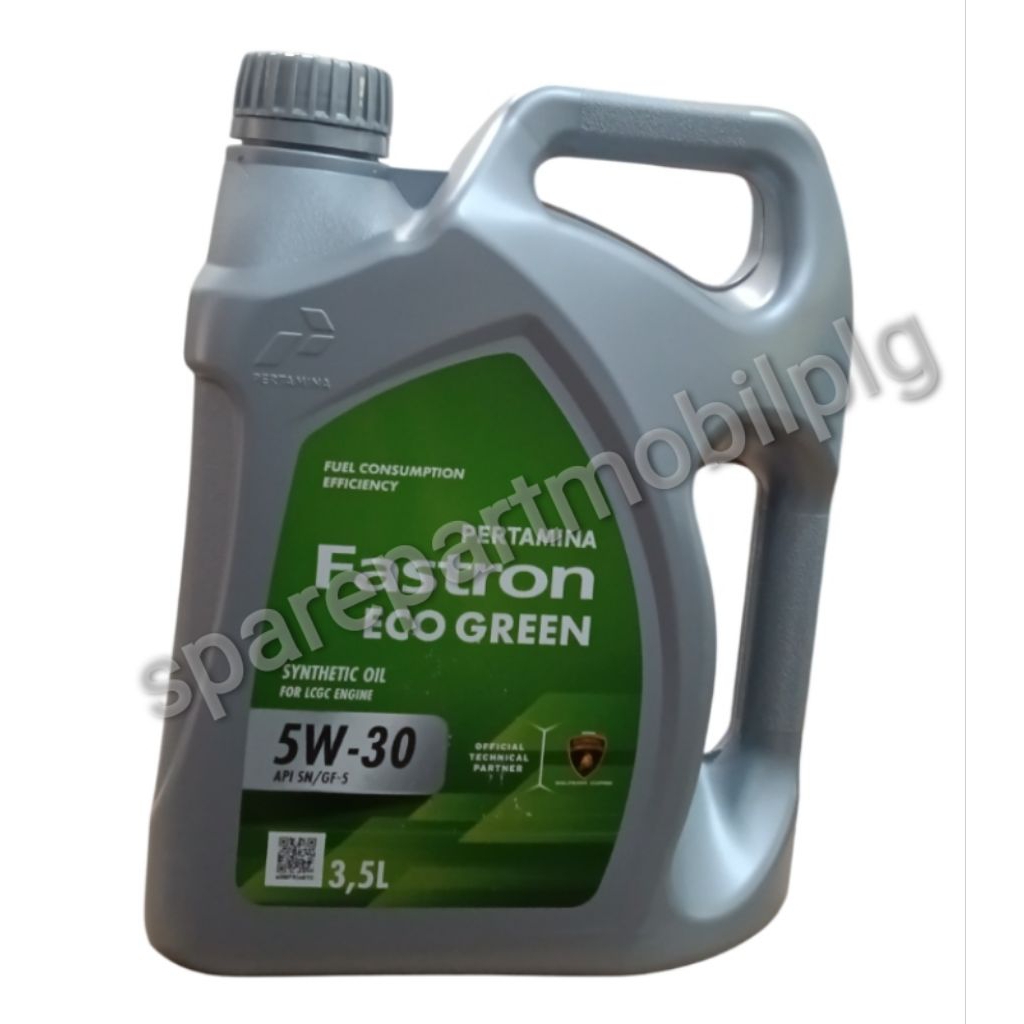 Oli Mesin Pertamina Fastron Eco Green SAE 5W-30 - 3,5 Liter Original