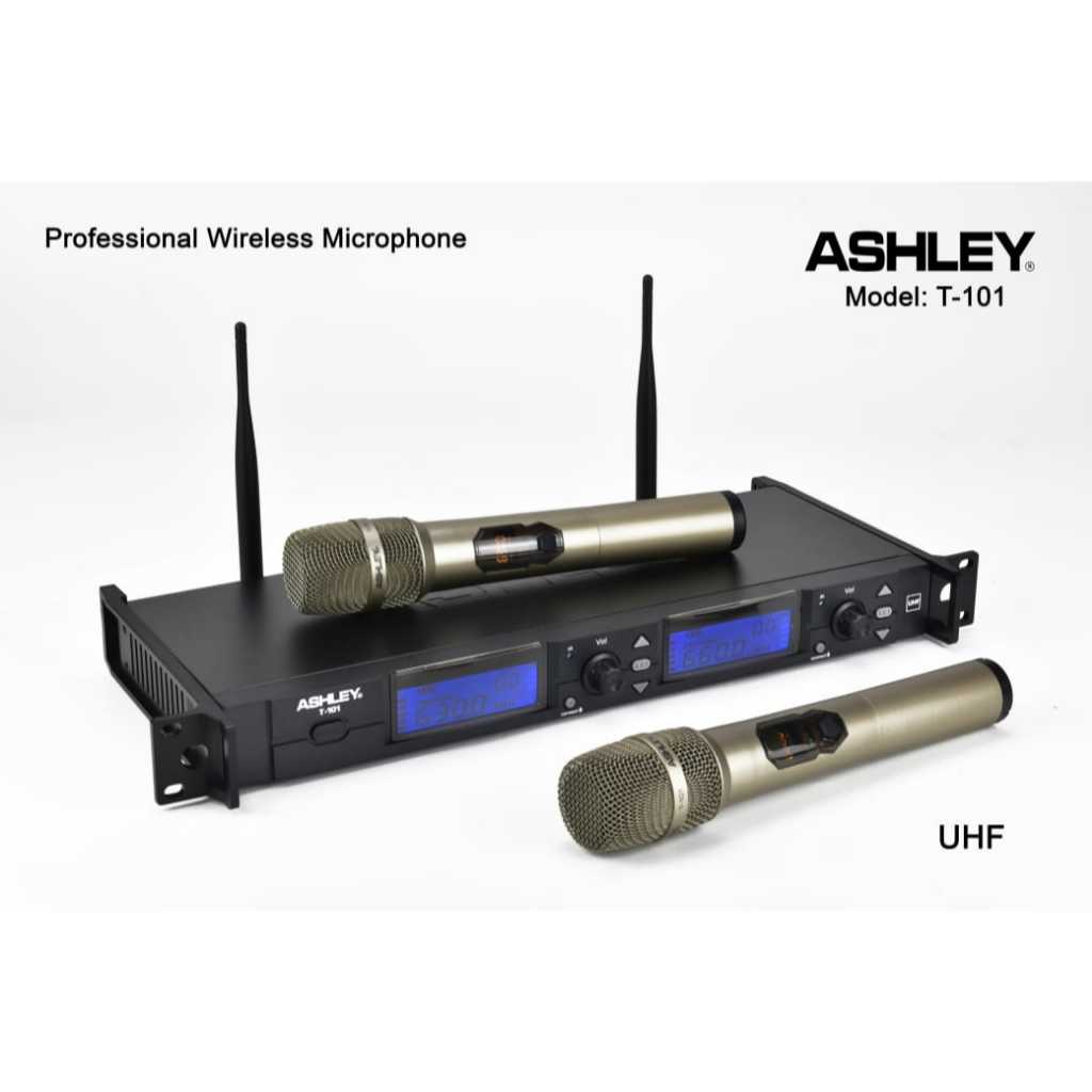 T-101 MIC WIRELESS UHF ASHLEY ORIGINAL / MIC WIRELESS / T101 ASHLEY / T 101 ASHLEY