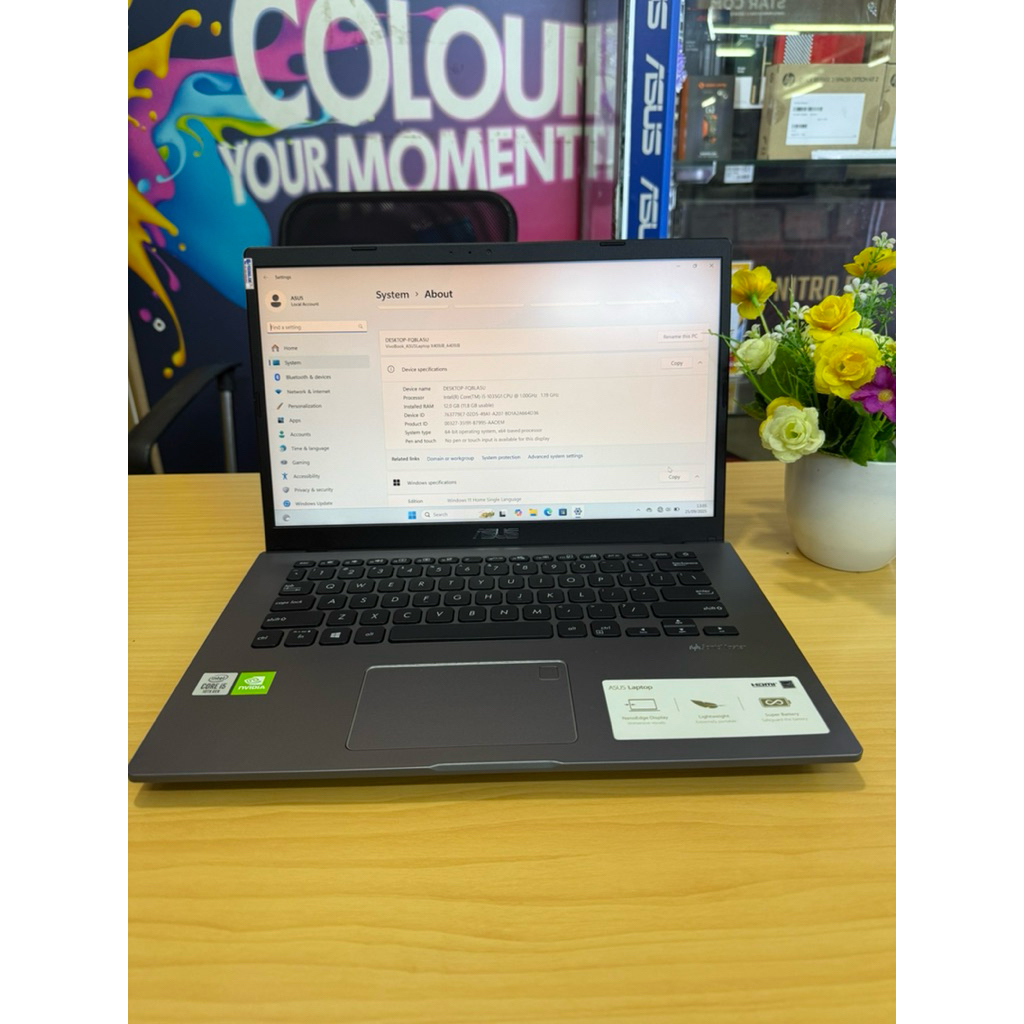 ASUS VIVOBOOK A409J CORE I5 gen 10