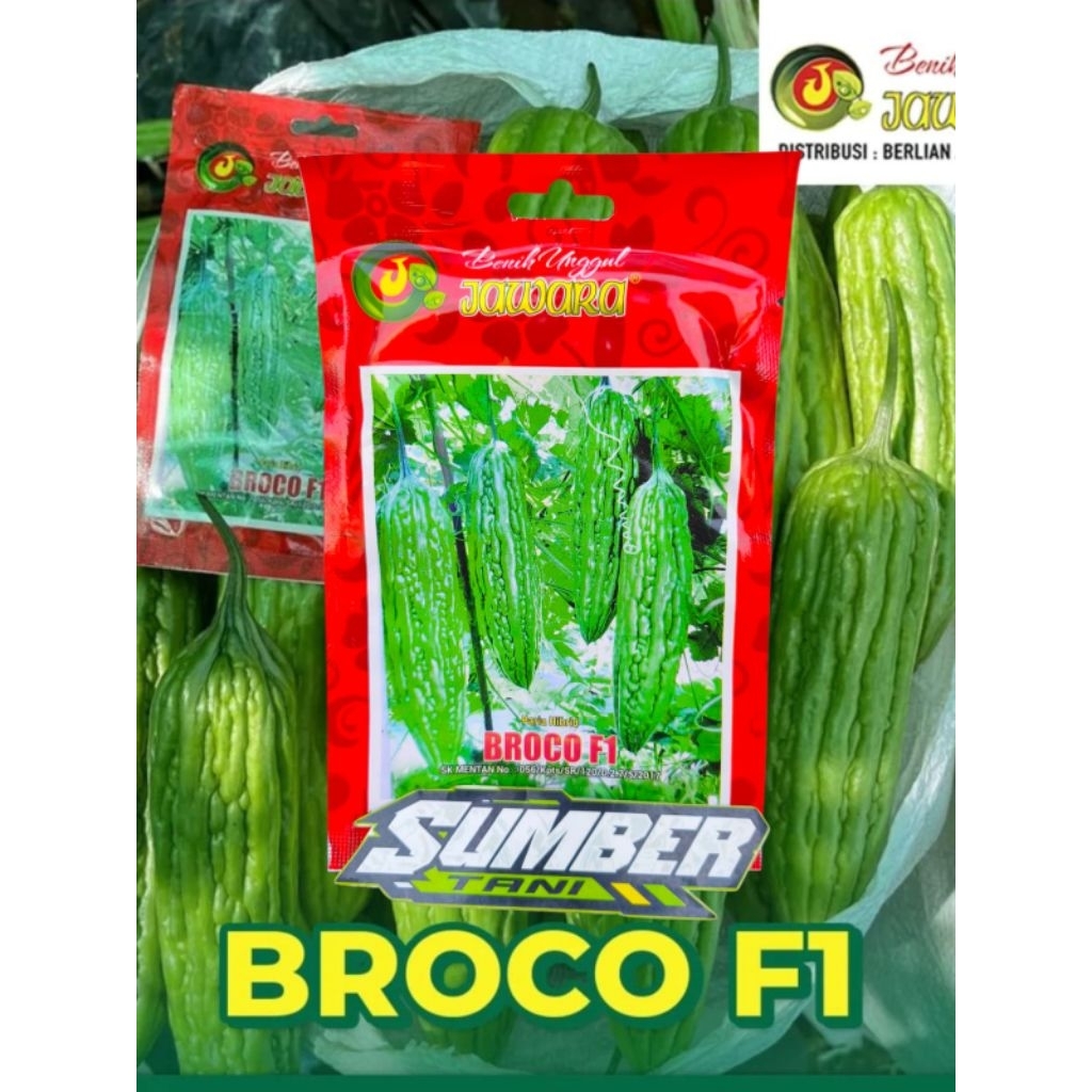 Bibit Benih Pare JAWARA Broco F1 Kawang F1 Hibrid 10gr