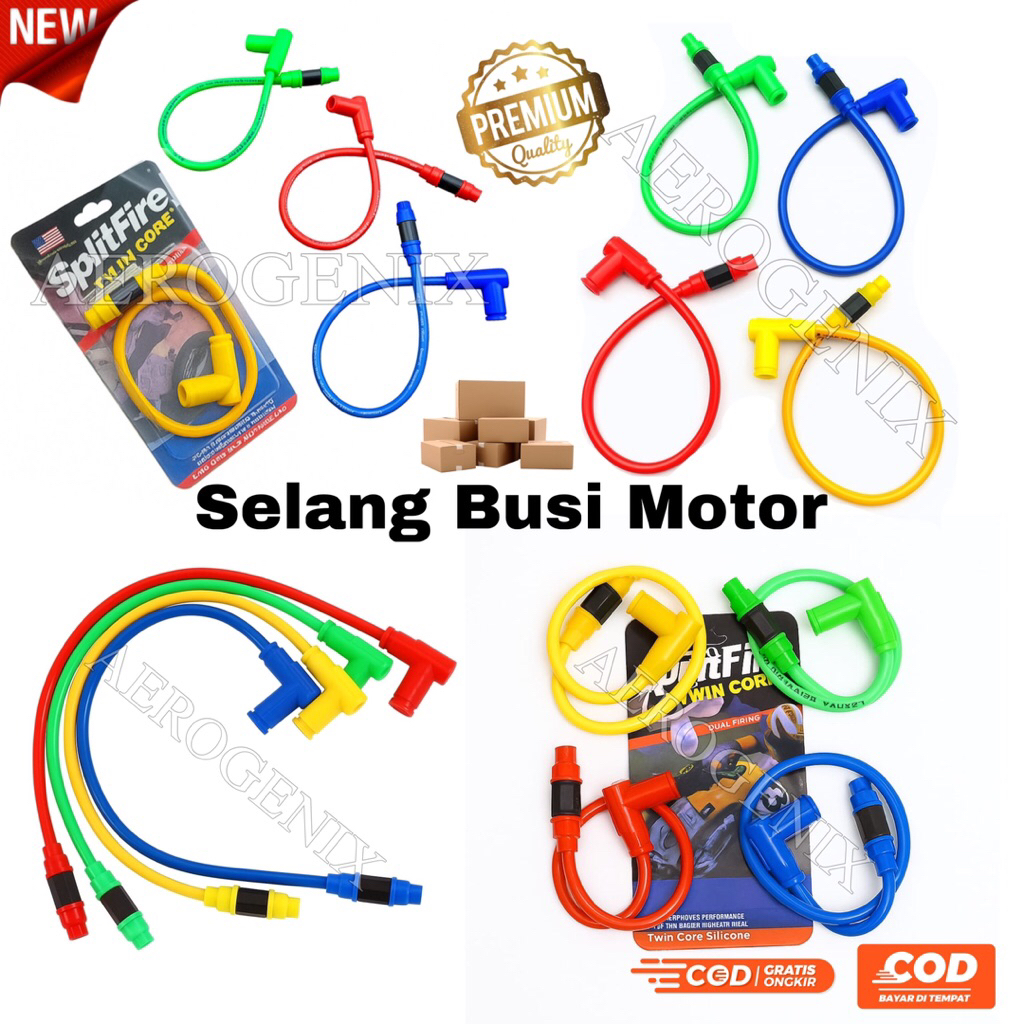 Kabel busi Motor Splitfire Cangklong Busi Splitfire Kepala Busi Cangklong
