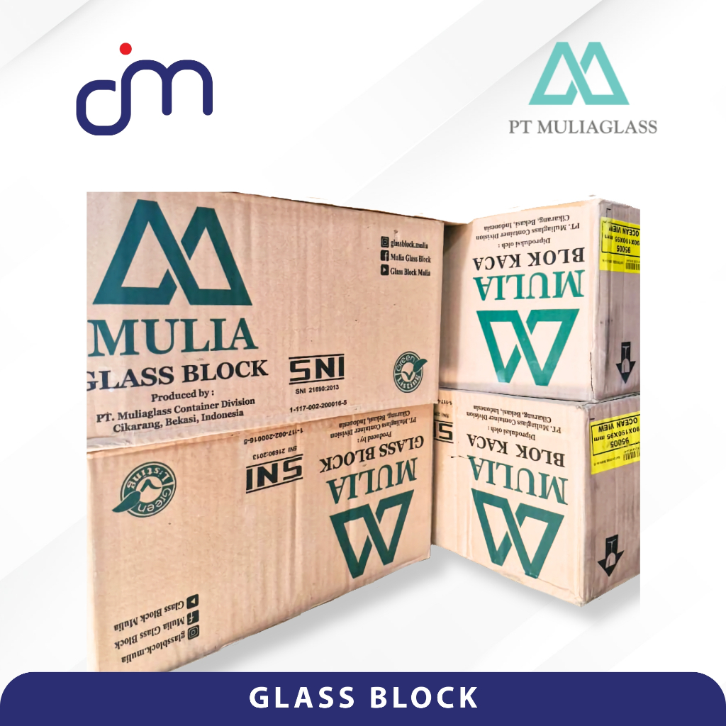 Glass Block MULIA - 1 DUS