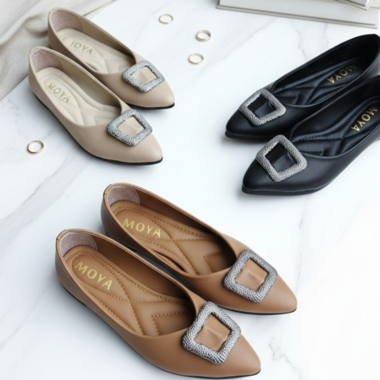 MOYA - VALERIE Sepatu Flatshoes Wanita Terbaru