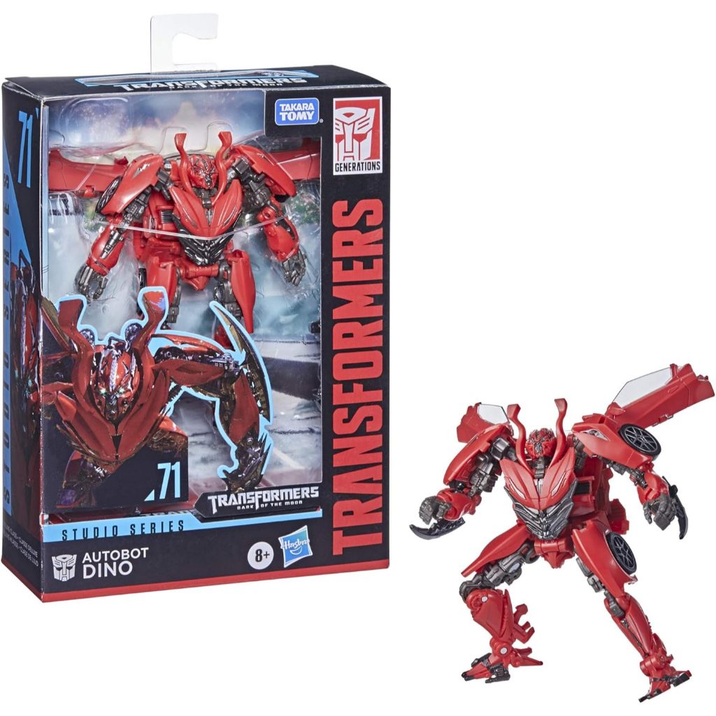 Transformers Toys Studio Series 71 Deluxe Class Dark of The Moon Autobot Dino Action Figure