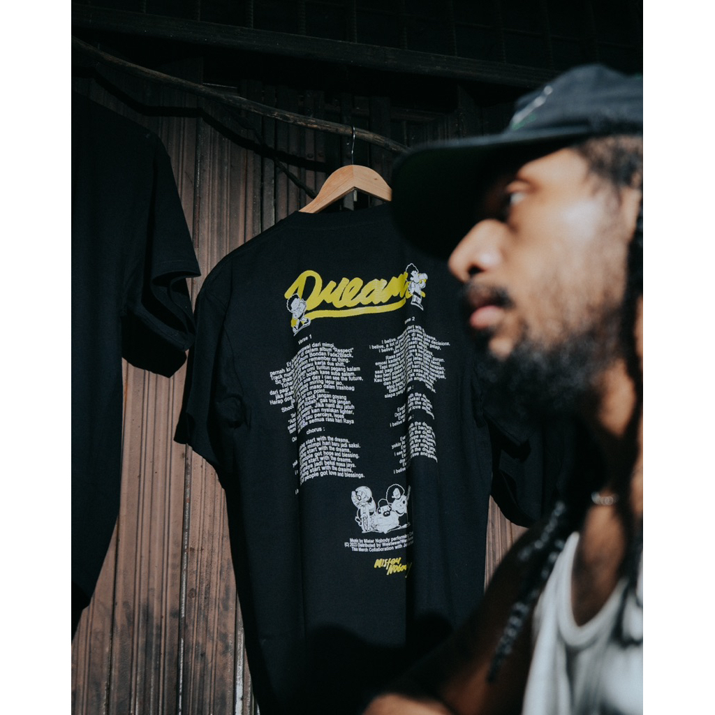 T-SHIRT DREAMS JAKARTA KIKUK FOR MISTER NOBODY (MINO)