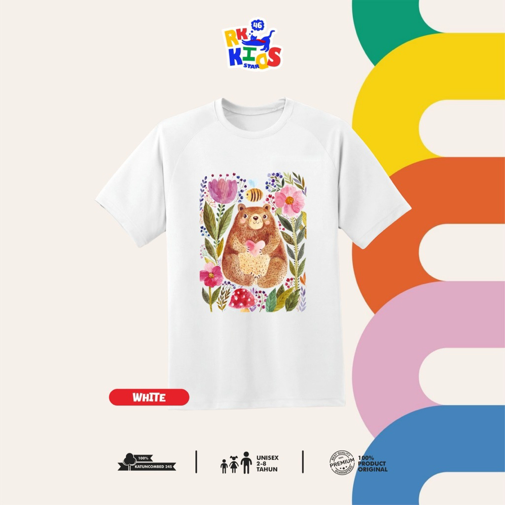 kaos anak custom combed24s