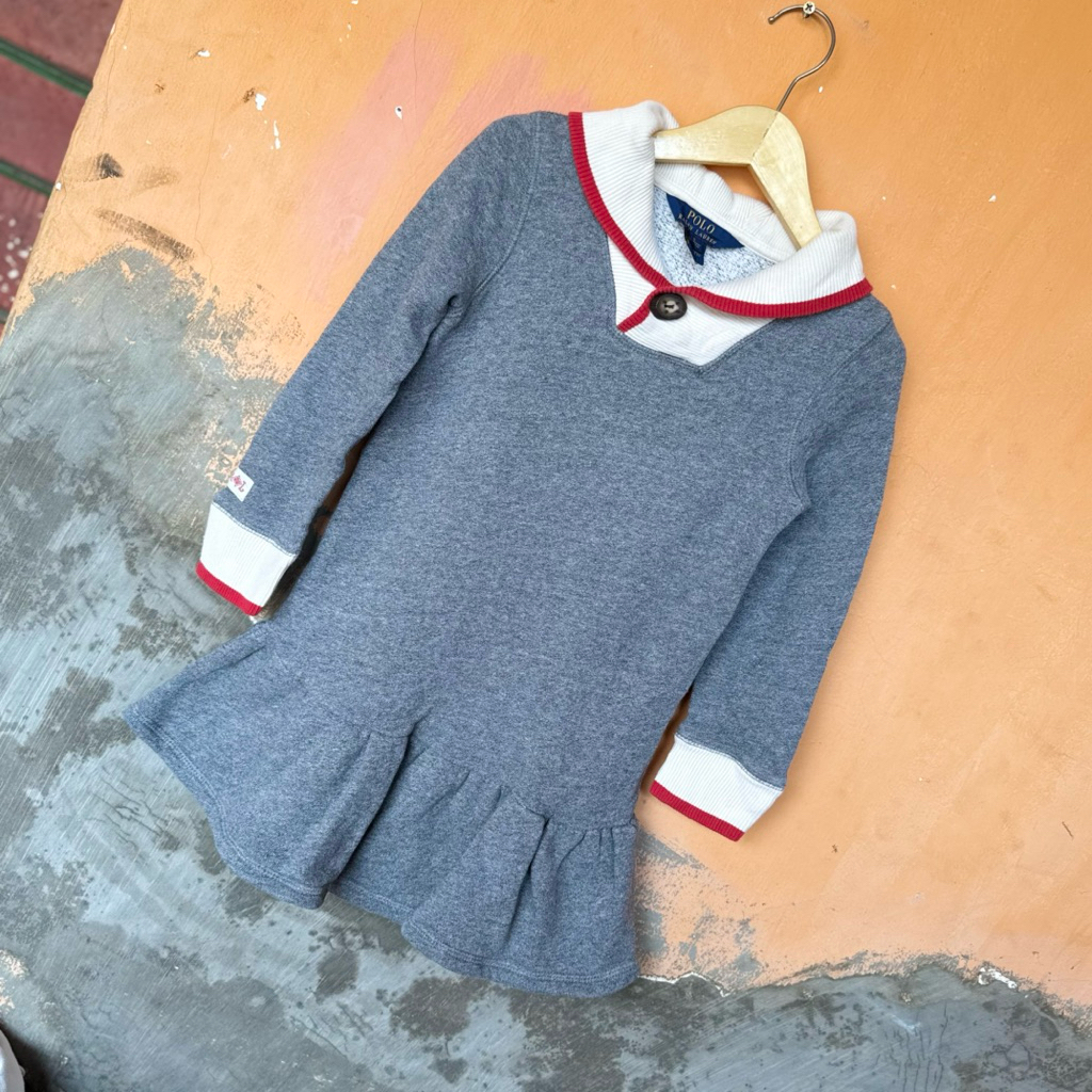 preloved dress anak polo ralph lauren 3-4 tahun