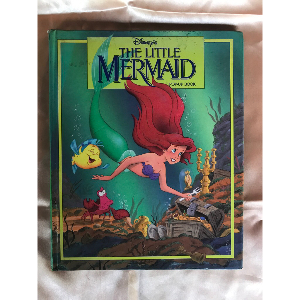 Buku Pop up book disney's the little mermaid