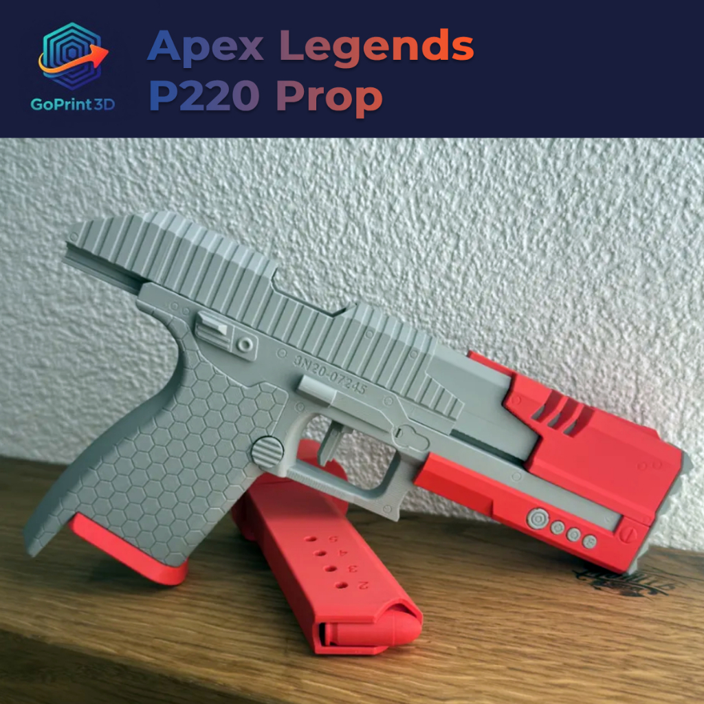 Apex Legends P2020 Realistic Functional Replica Prop Toys Cosplay - Mainan Model Dekoratif Cosplay P