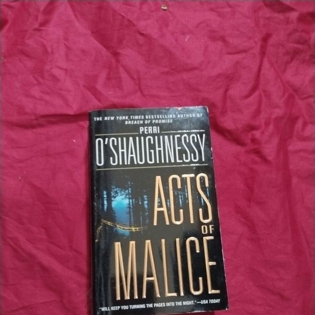 BUKU NOVEL INGGRIS ACTS OF MALICE