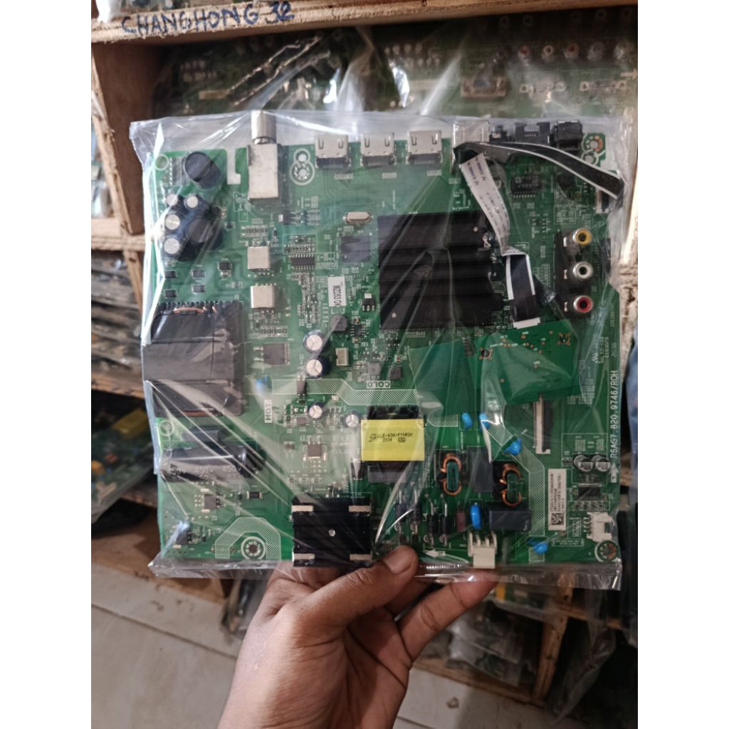 MB MOBO MAINBOARD MODULE MESIN TV HISENSE 50E6F MB HISENSE 50E6F