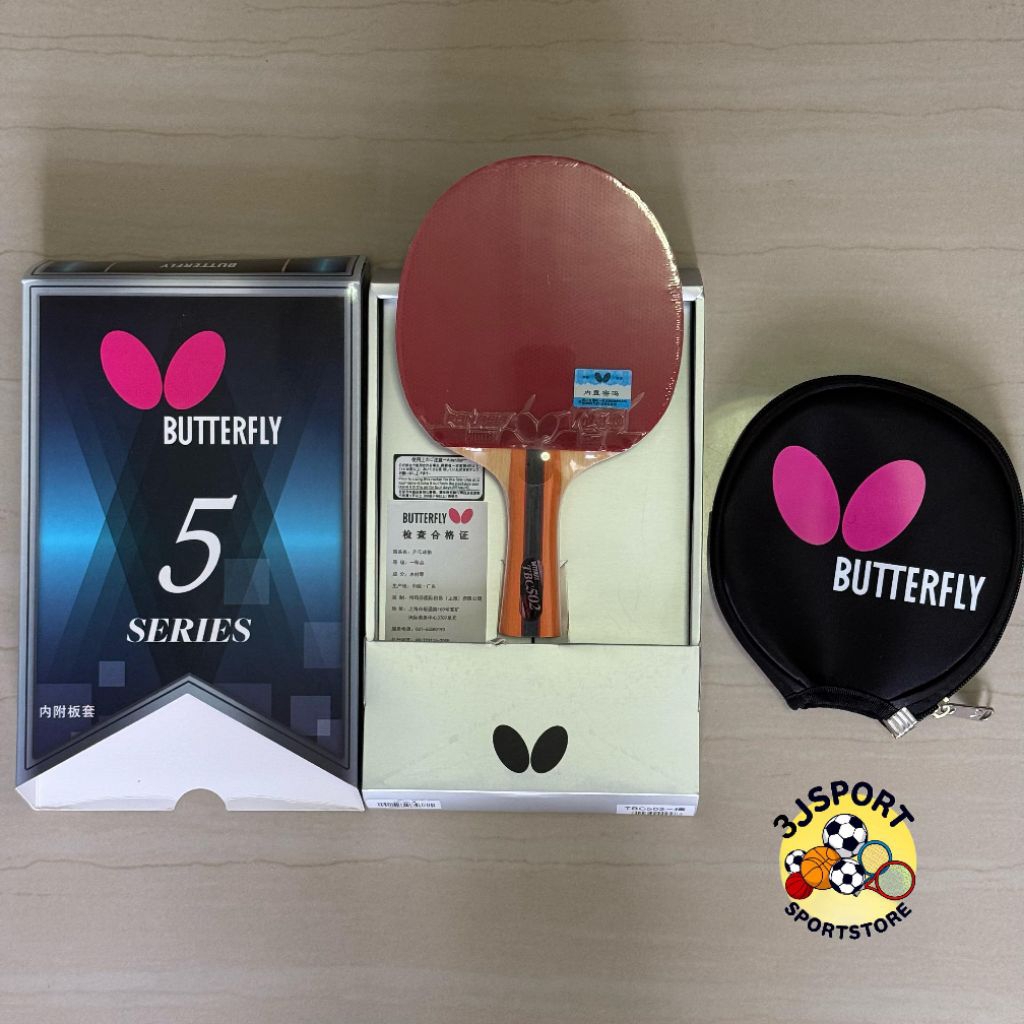 Bat Pingpong Bat Tenis Meja Bet Pingpong Butterfly TBC 502 ORIGINAL
