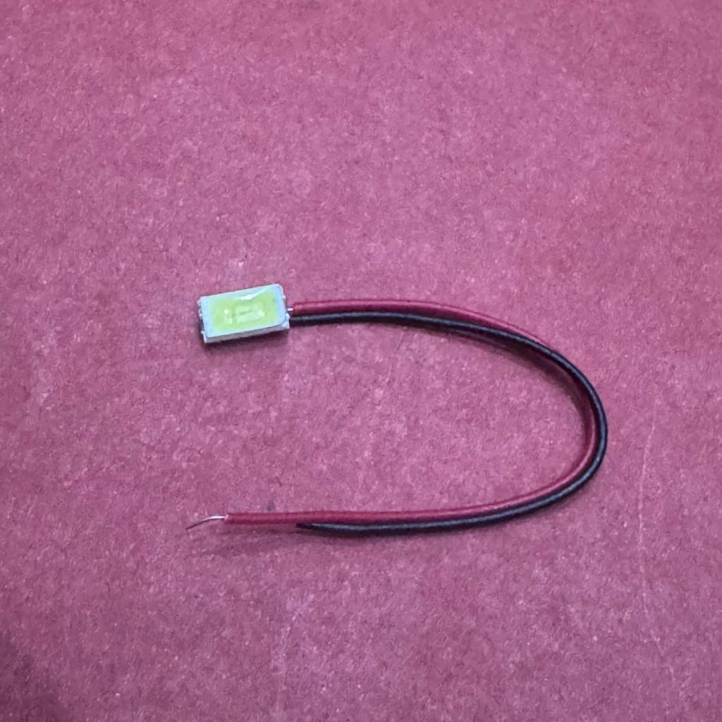 5730 / 2835 SMD LED dengan kabel 2.2v - 3v