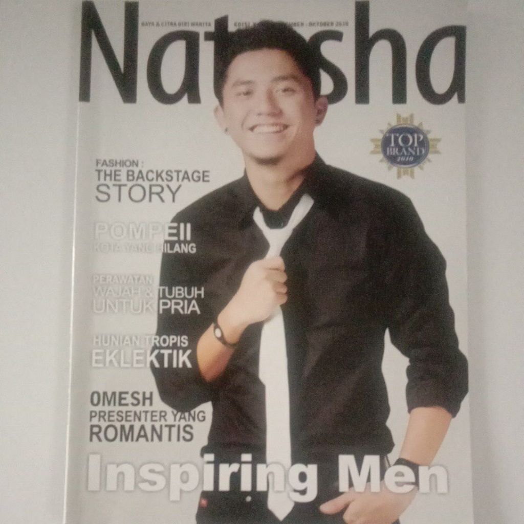 Majalah Natasha Tahun 2010 Cover Ananda Rusdiana (Omesh)