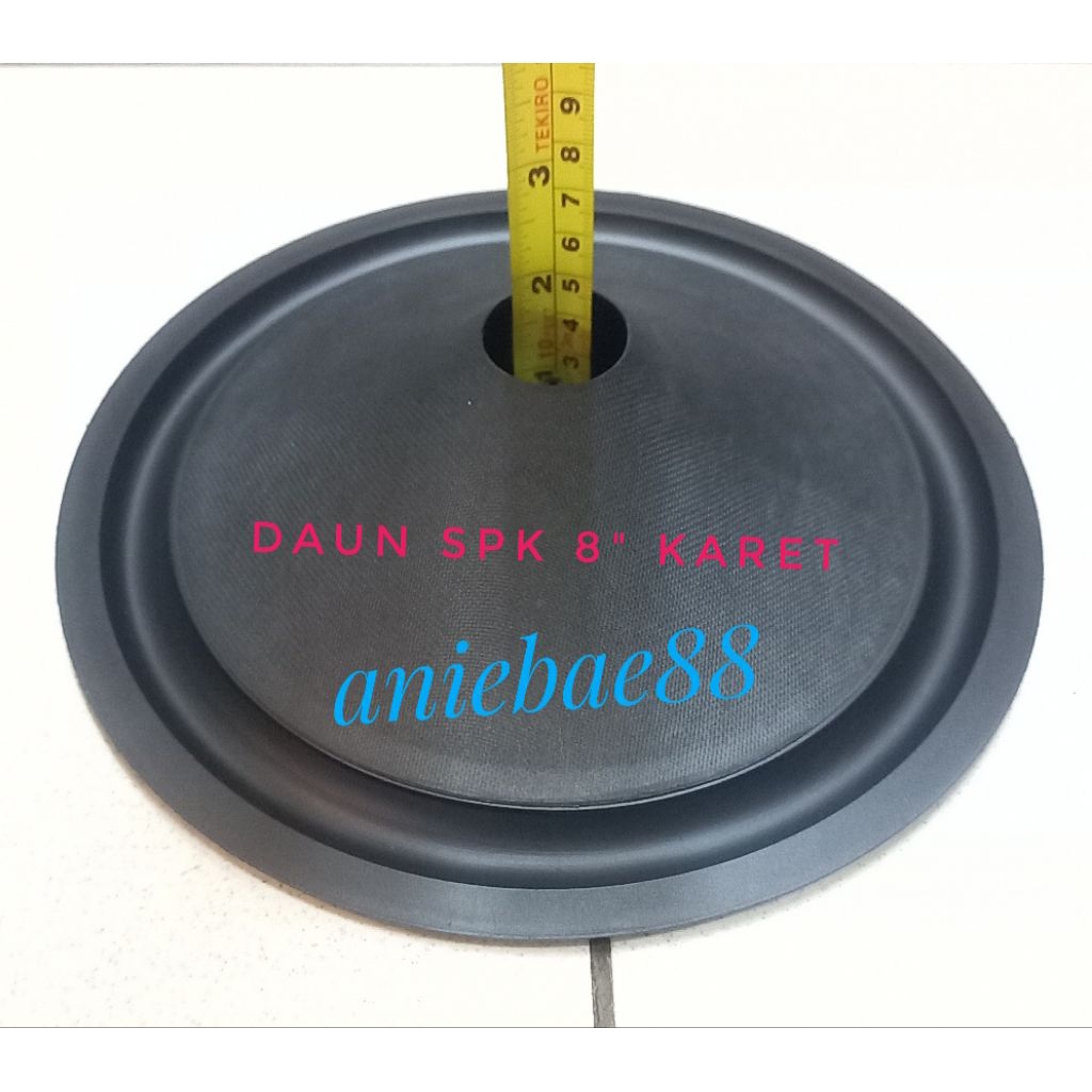 Daun speaker 8inch karet LB26mm