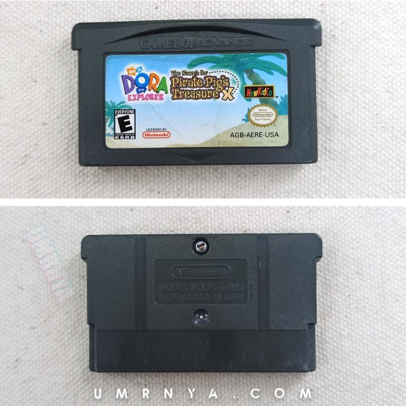 Gameboy Dora the Explorer The Hunt for Pirate Pig's Treasure Pig Kaset Original GBA SP DS NDS