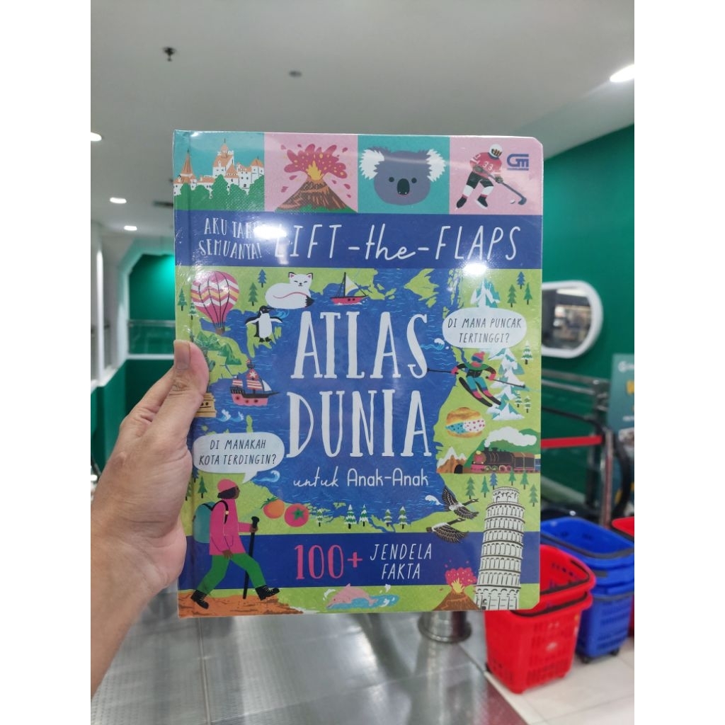 Aku Tahu Semuanya: Lift The Flaps: Atlas Dunia untuk Anak-anak
