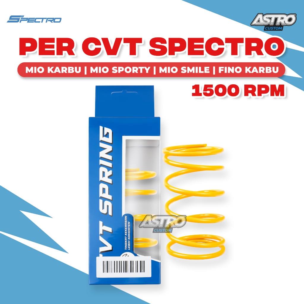 Spectro Per CVT 1500 RPM Mio Karbu Mio Sporty Mio Smile Fino Karbu Soul Karbu Racing