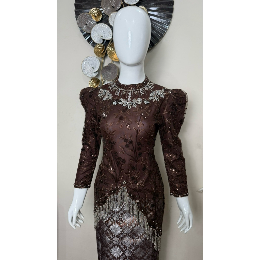 KEBAYA  RUMBAI BUNGA TIMBUL (3D)