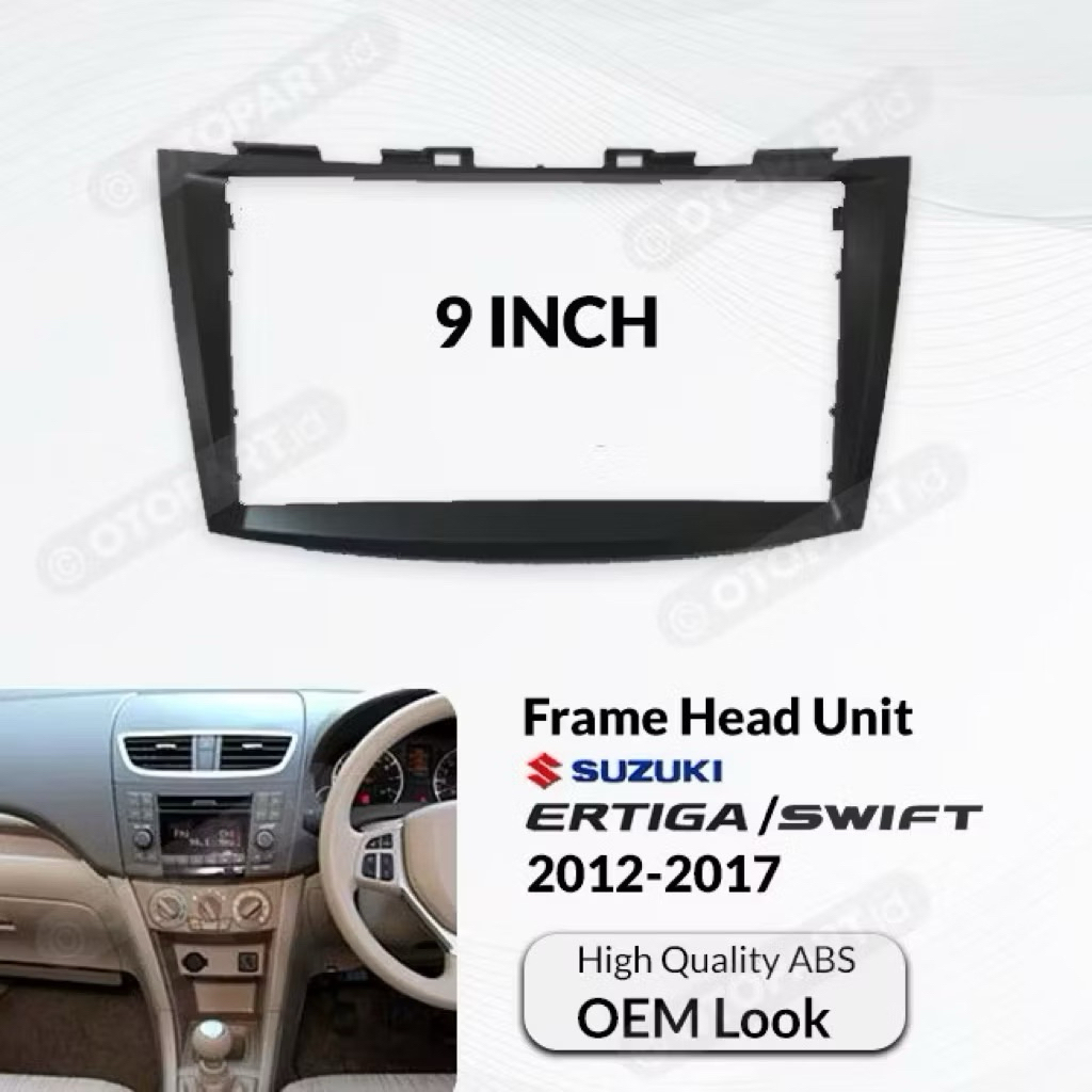 Frame Head Unit Android Suzuki Ertiga 9” Inch 2012-2017