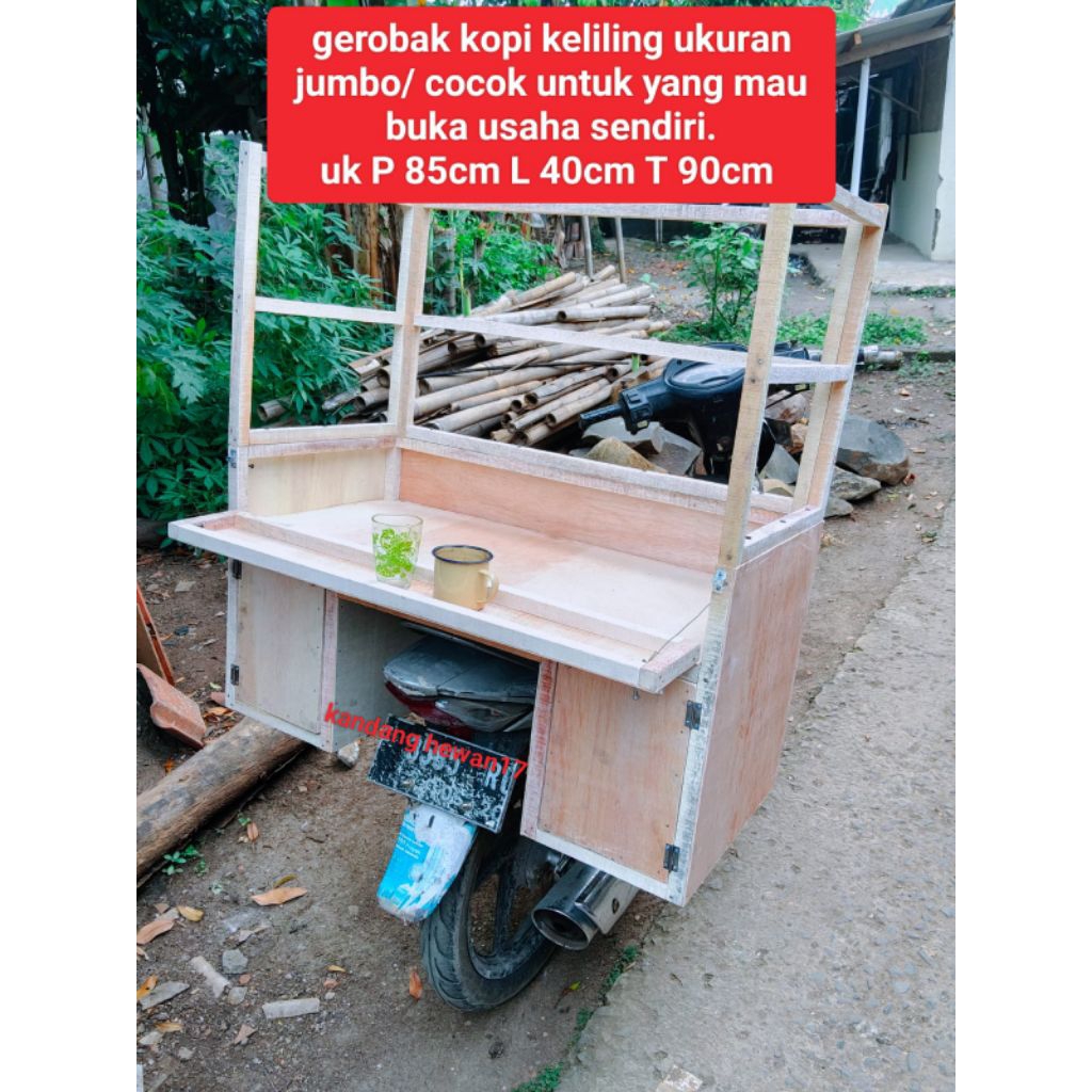 Termurah Gerobak kopi keliling / Starling / Gerobak motor Starling