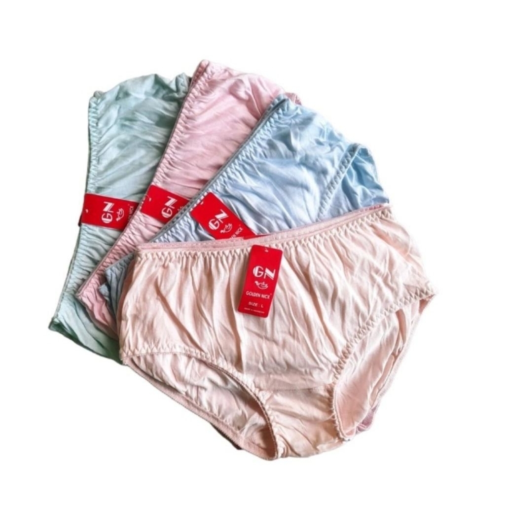 {6PCS}CD GOLDEN NICK 381/CELANA DALAM WANITA GOLDEN NICK JUMBO