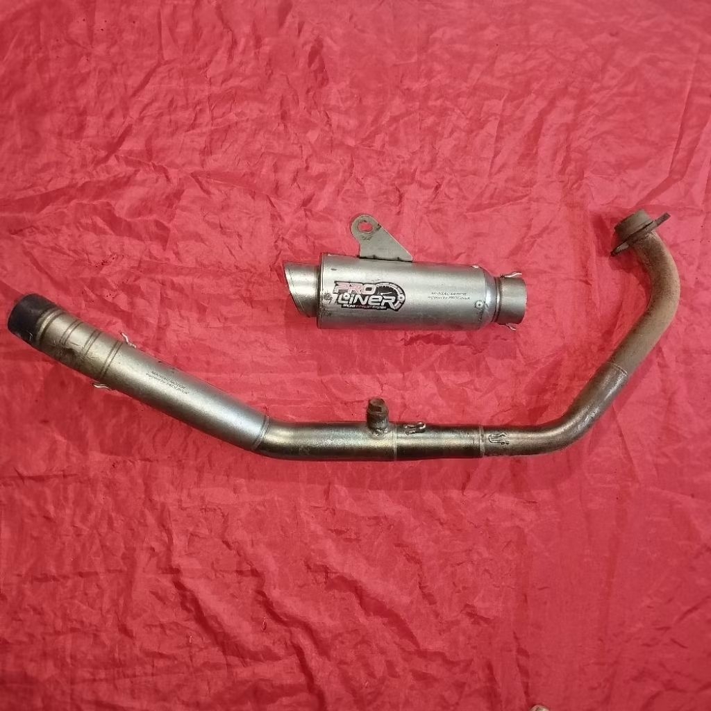 Knalpot Proliner Fullsystem CBR150R Spesial Request