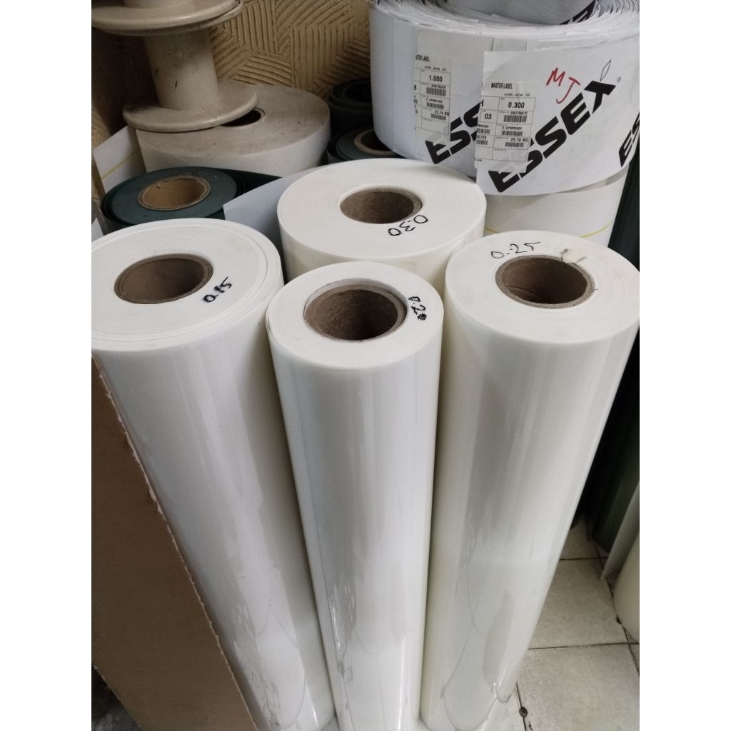 mika film putih 0.10mm 1m x 1m