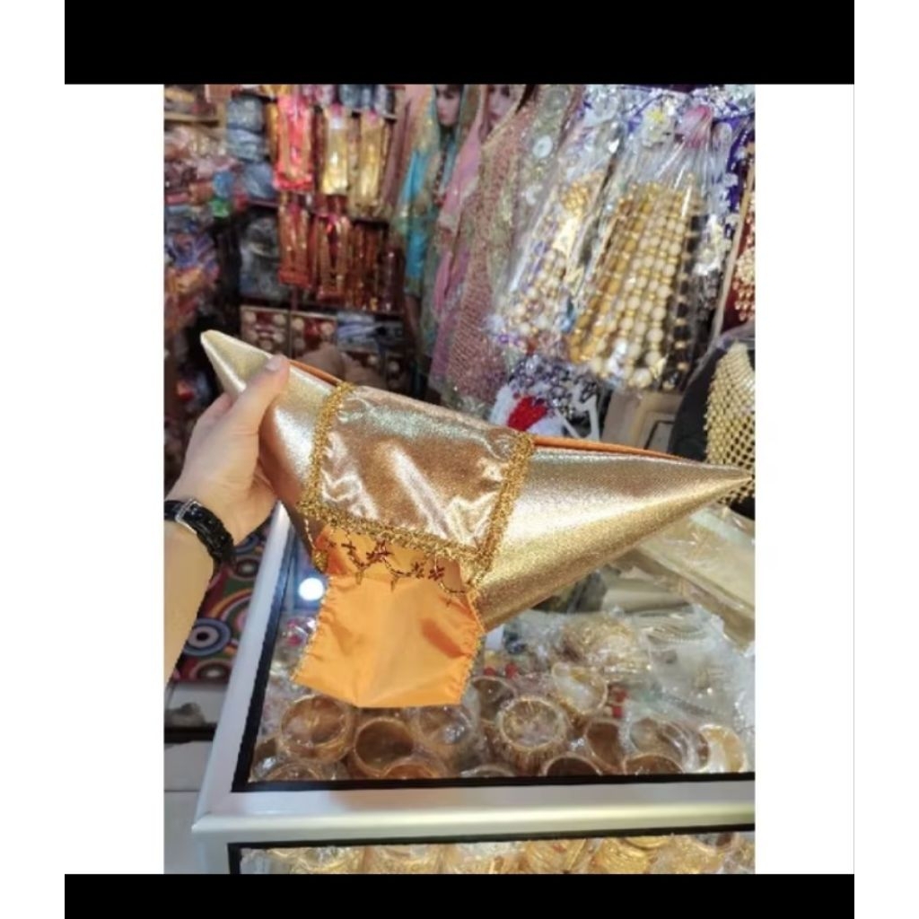 tanduk lame/hiasan kepala adat minang/tanduk minang