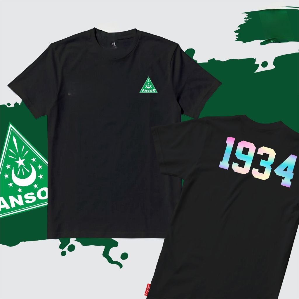 KAOS TSHIRT ANSOR 1934 PELANGI//TSHIRT DTF