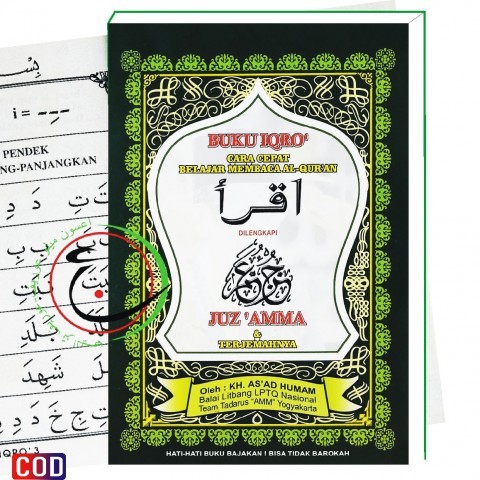 Buku Iqro Hijau Lengkap
