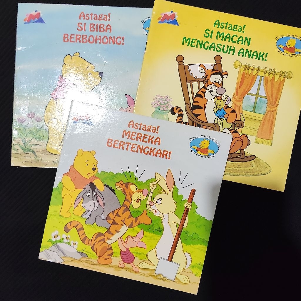 Buku Original • Cerita Anak Seri Sahabat Sejati Winne The Pooh - Mereka Bertengkar / Si Macan Mengas