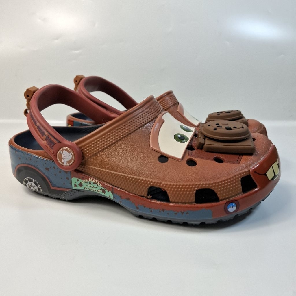 Sandal Crocs Cars Mater / Sepatu Sandal Crocs Classic Character Cars Mater