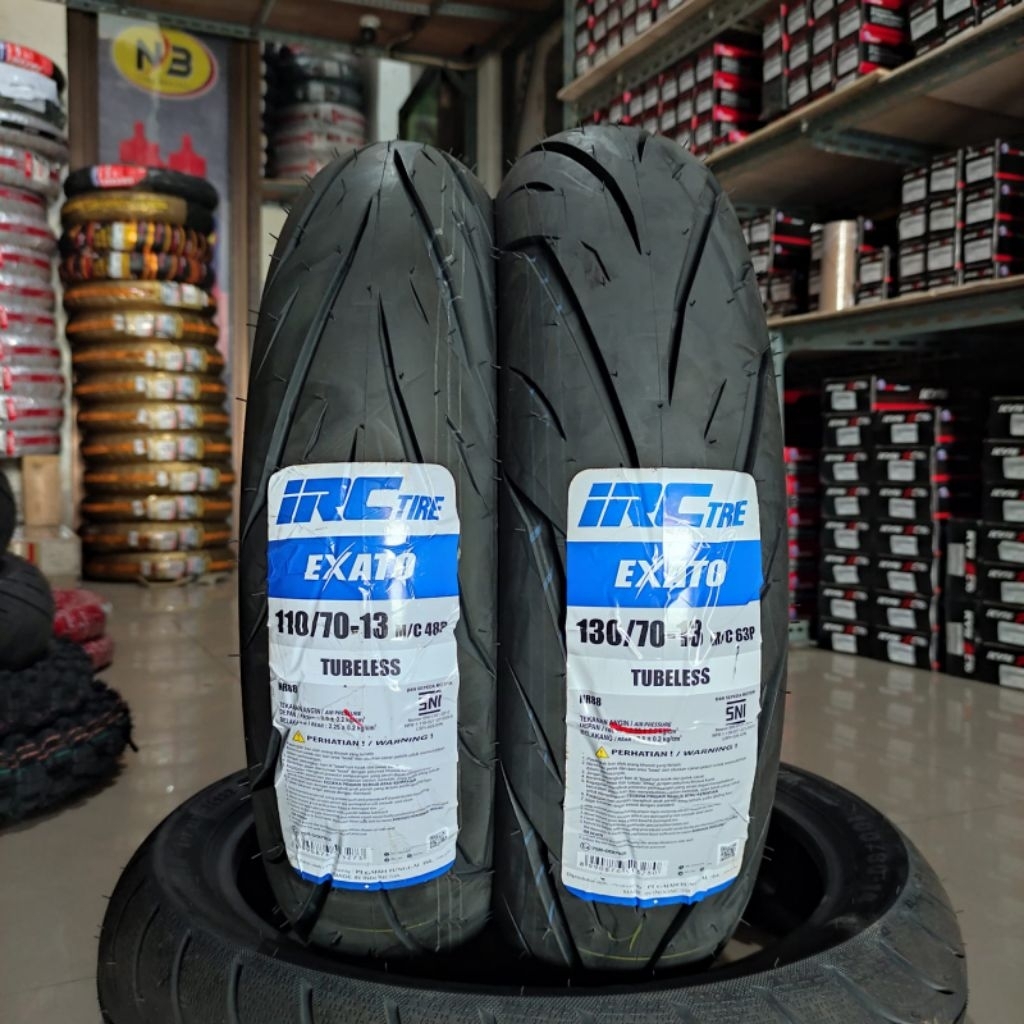 MURAH BAN NMAX UK 110/70 130/70 RING 13 MERK IRC