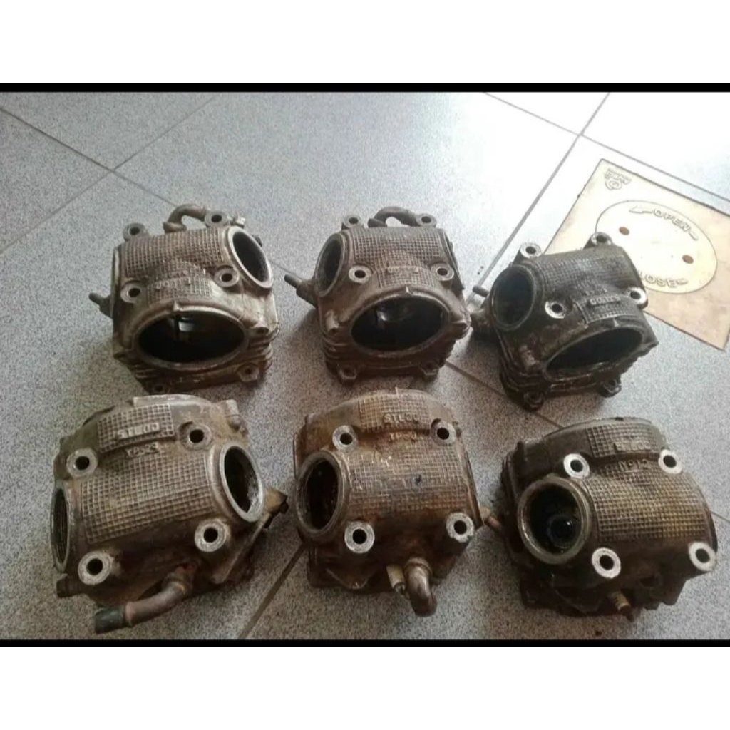 BLOK HEAD MIO KOSONGAN CYLINDER KOP MIO KOSONGAN ORIGINAL COPOTAN