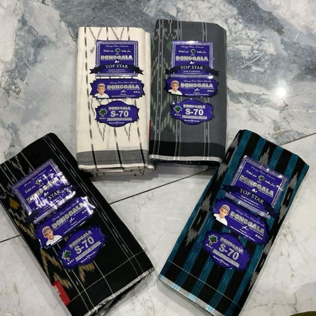 Sarung Donggala Full Sutra S-70 Motif Kembang